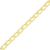 Thumbnail Image 3 of Previously Owned Link Chain Necklace 7.7mm Hollow 10K Yellow Gold 18”