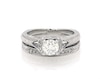 Thumbnail Image 1 of Previously Owned Neil Lane Round-Cut Diamond Milgrain Bridal Set 5/8 ct tw 14K White Gold Size 5