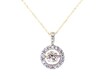 Thumbnail Image 1 of Previously Owned Unstoppable Love Lab-Grown Diamond Necklace 1 ct tw 14K Yellow Gold 19"
