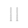 Thumbnail Image 2 of Previously Owned KAY Lab-Grown Diamonds Hoop Earrings 2 ct tw 14K White Gold