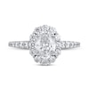 Thumbnail Image 3 of Previously Owned Lab-Grown Diamonds Oval-Cut Engagement Ring 1-3/4 ct tw 14K White Gold