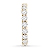 Thumbnail Image 3 of Previously Owned Diamond Eternity Anniversary Ring 2 ct tw Round-cut 14K Yellow Gold Size 6.5