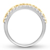 Thumbnail Image 3 of Previously Owned Diamond Anniversary Band 1 ct tw Round-cut 14K Two-Tone Gold Size 6