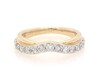 Thumbnail Image 1 of Previously Owned Diamond Contour Anniversary Ring 1/2 ct tw 14K Yellow Gold Size 7