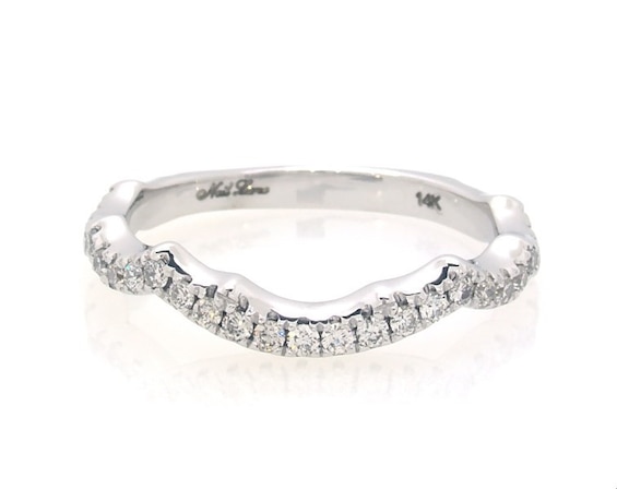 Previously Owned Neil Lane Wedding Band 1/3 ct tw Diamonds 14K White Gold