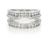 Thumbnail Image 1 of Previously Owned Diamond Enhancer Ring 1 ct tw Platinum