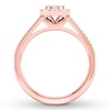 Thumbnail Image 1 of Previously Owned Diamond Engagement Ring 1/4 ct tw Round-cut 10K Rose Gold