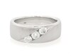 Thumbnail Image 1 of Previously Owned Men's THE LEO First Light Diamond Wedding Band 5/8 ct tw 14K White Gold