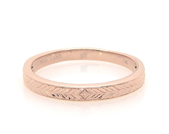 Previously Owned Neil Lane Men's Band 14K Rose Gold