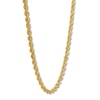 Thumbnail Image 3 of Previously Owned Rope Chain Necklace Semi-Solid 14K Yellow Gold 22"