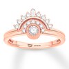 Thumbnail Image 1 of Previously Owned Emmy London Diamond Ring 3/8 ct tw Round-cut 10K Rose Gold