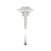 Thumbnail Image 3 of Previously Owned Emerald-Cut Diamond Engagement Ring 1-1/4 ct tw 14K White Gold