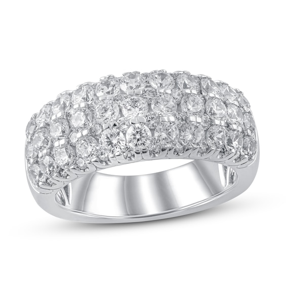 Previously Owned Lab-Grown Diamonds Anniversary Ring 2-1/2 ct tw 14K White Gold