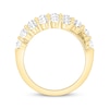 Thumbnail Image 3 of Previously Owned  Lab-Grown Diamonds by KAY Multi-Row Bypass Ring 2-1/2 ct tw 14K Yellow Gold