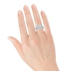 Thumbnail Image 4 of Previously Owned Round-Cut Diamond Five-Row Anniversary Band 2 ct tw 10K White Gold