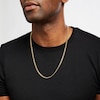 Thumbnail Image 2 of Previously Owned Hollow Cuban Chain Necklace 10K Yellow Gold 24&quot;