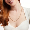 Thumbnail Image 3 of Previously Owned Hollow Cuban Chain Necklace 10K Yellow Gold 24&quot;