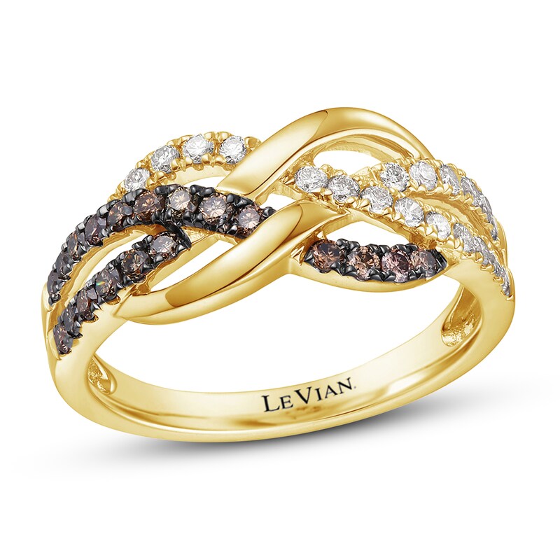 Main Image 1 of Previously Owned Le Vian Diamond Ring 1/2 ct tw 14K Honey Gold