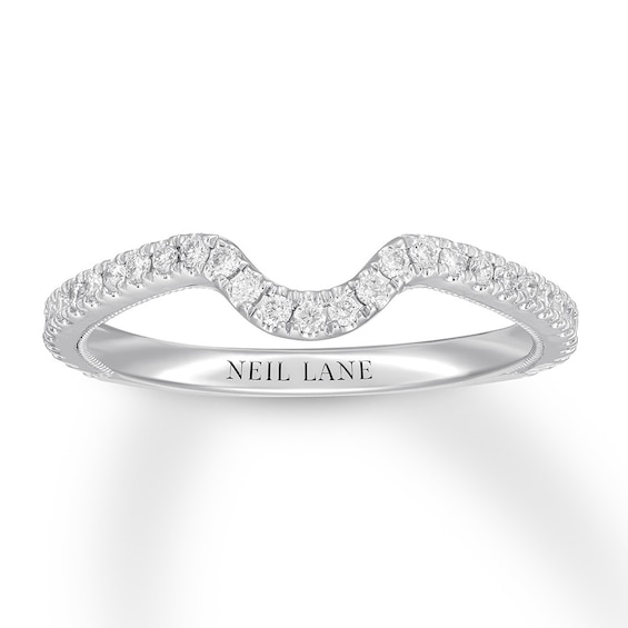 Previously Owned Neil Lane Diamond Wedding Band 1/4 ct tw 14K White Gold