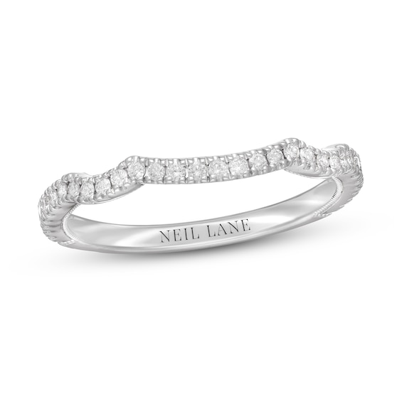 Previously Owned Neil Lane Diamond Wedding Band 1/5 ct tw 14K White Gold