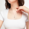 Thumbnail Image 2 of Previously Owned Unstoppable Love Pear-Shaped Diamond Necklace 1 ct tw 10K White Gold 19”
