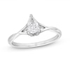 Thumbnail Image 1 of Previously Owned Diamond Solitaire Engagement Ring 5/8 ct tw Pear-Shaped 14K White Gold (I/I2)