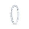 Thumbnail Image 2 of Previously Owned Monique Lhuillier Bliss Diamond Anniversary Band 1/3 ct tw Round & Pear-shaped 18K White Gold