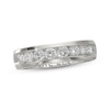 Thumbnail Image 1 of Previously Owned Men's THE LEO Diamond Wedding Band 1 ct tw 14K White Gold