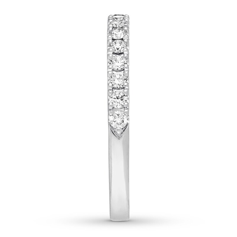 Main Image 3 of Previously Owned Neil Lane Diamond Wedding Band 3/8 ct tw 14K White Gold Size 6.75
