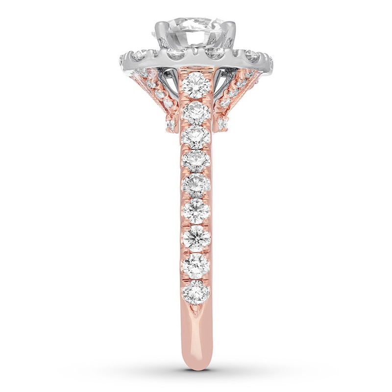 Main Image 3 of Previously Owned Neil Lane Engagement Ring 2-3/4 ct tw Diamonds 14K Rose Gold