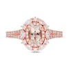 Thumbnail Image 3 of Previously Owned Neil Lane Morganite Engagement Ring 3/4 ct tw Diamonds 14K Rose Gold Size 14