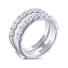 Thumbnail Image 2 of Previously Owned THE LEO Legacy Lab-Grown Diamond Enhancer Ring 2 ct tw 14K White Gold