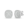 Thumbnail Image 1 of Previously Owned KAY Lab-Grown Diamonds Cushion-Shaped Stud Earrings 1 ct tw 10K White Gold