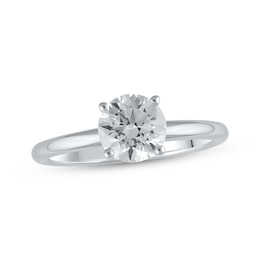 Previously Owned Lab-Grown Diamonds Solitaire Engagement Ring 1-1/4 ct tw 14K White Gold (I/SI2)