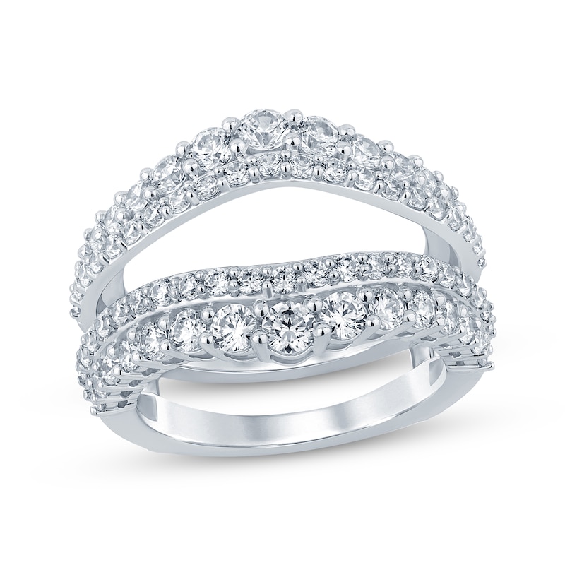 Main Image 1 of Previously Owned Lab-Grown Diamonds Enhancer Ring 2 ct tw 14K White Gold