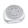 Thumbnail Image 1 of Previously Owned Men's KAY Lab-Grown Diamonds Ring 2 ct tw Round-cut 14K White Gold