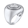 Thumbnail Image 2 of Previously Owned Men's KAY Lab-Grown Diamonds Ring 2 ct tw Round-cut 14K White Gold