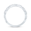 Thumbnail Image 3 of Previously Owned Monique Lhuillier Bliss Lab-Grown Diamond Anniversary Ring 1/2 ct tw 18K White Gold