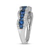 Thumbnail Image 2 of Previously Owned Le Vian Sapphire Waterfall Ring 1/3 ct tw Diamonds 14K Vanilla Gold