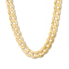 Thumbnail Image 1 of Previously Owned Cuban Curb Chain Necklace Solid 14K Yellow Gold 22"