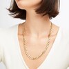 Thumbnail Image 3 of Previously Owned Cuban Curb Chain Necklace Solid 14K Yellow Gold 22"