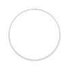 Thumbnail Image 1 of Previously Owned KAY Lab-Grown Diamonds Riviera Necklace 5 ct tw 10K White Gold 17"