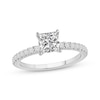 Thumbnail Image 1 of Previously Owned Lab-Grown Diamonds Princess-Cut Diamond Engagement Ring 1-1/3 ct tw 14K White Gold