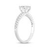 Thumbnail Image 2 of Previously Owned Lab-Grown Diamonds Princess-Cut Diamond Engagement Ring 1-1/3 ct tw 14K White Gold