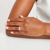 Thumbnail Image 4 of Previously Owned Lab-Grown Diamonds Princess-Cut Diamond Engagement Ring 1-1/3 ct tw 14K White Gold
