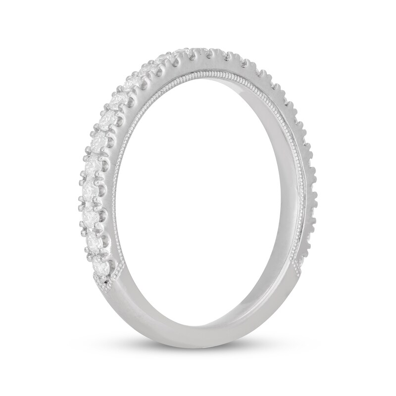 Main Image 2 of Previously Owned Neil Lane Diamond Wedding Band 3/8 ct tw Round-cut 14K White Gold