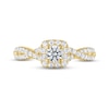 Thumbnail Image 3 of Previously Owned THE LEO Ideal Cut Diamond Engagement Ring 3/4 ct tw 14K Yellow Gold