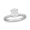 Thumbnail Image 1 of Previously Owned Neil Lane Artistry Oval-Cut Lab-Grown Diamond Engagement Ring 2 ct tw 14K White Gold Size 5