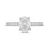 Thumbnail Image 3 of Previously Owned Neil Lane Artistry Oval-Cut Lab-Grown Diamond Engagement Ring 2 ct tw 14K White Gold Size 5