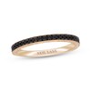 Thumbnail Image 1 of Previously Owned Neil Lane Black Diamond Anniversary Ring 1/3 ct tw 14K Yellow Gold
